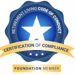 Retirement Living Code of Conduct Certification of Compliance - Foundation Member Logo